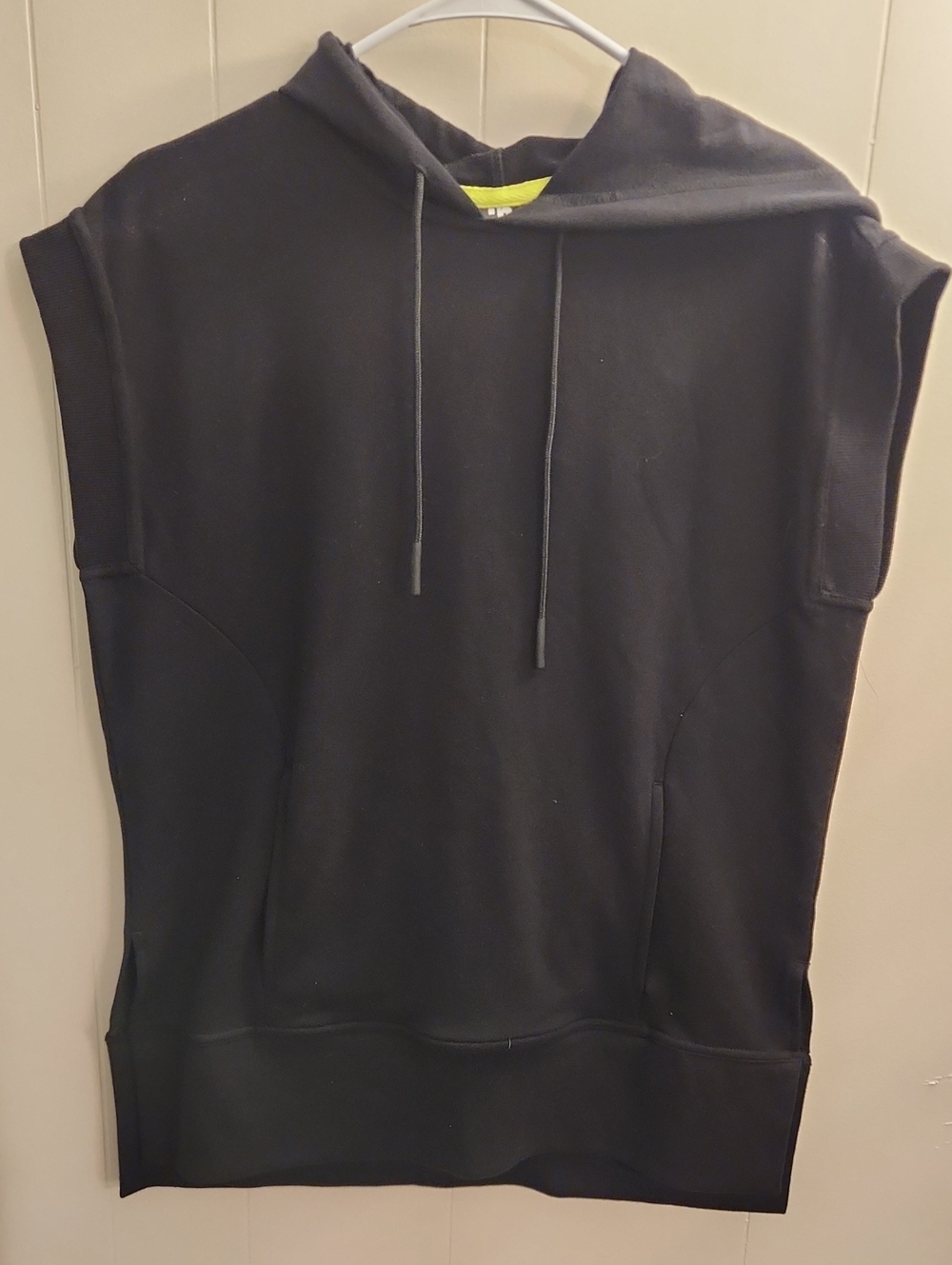 Ideology Black Sleeveless Hoodie